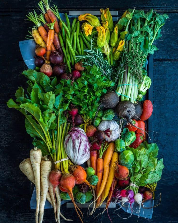 Green Bounty: Earth's Finest Flavors Unite